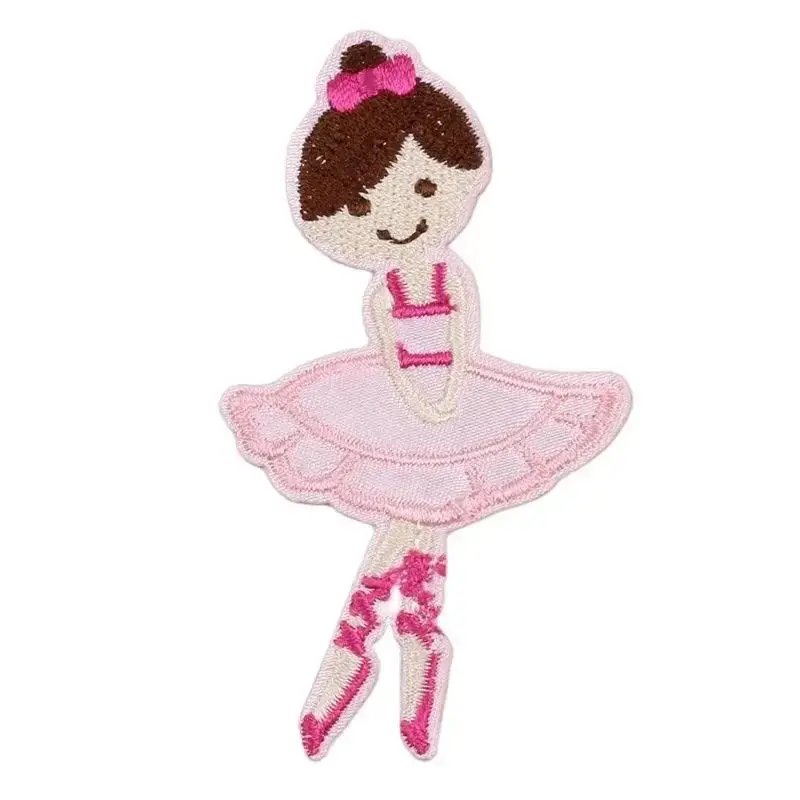 Ballerina & Pointe Toe Shoe Iron On Patches 1