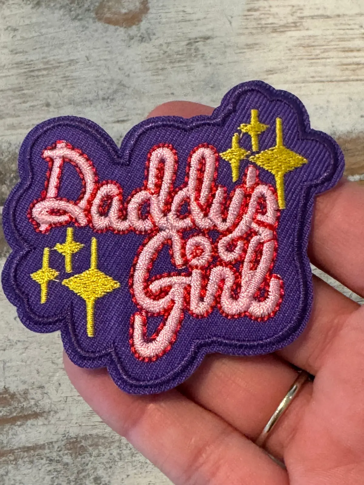 Daddy’S Girl Iron On Patch 1