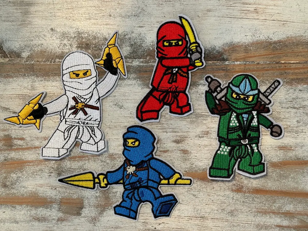 Ninja Iron On Patches 1