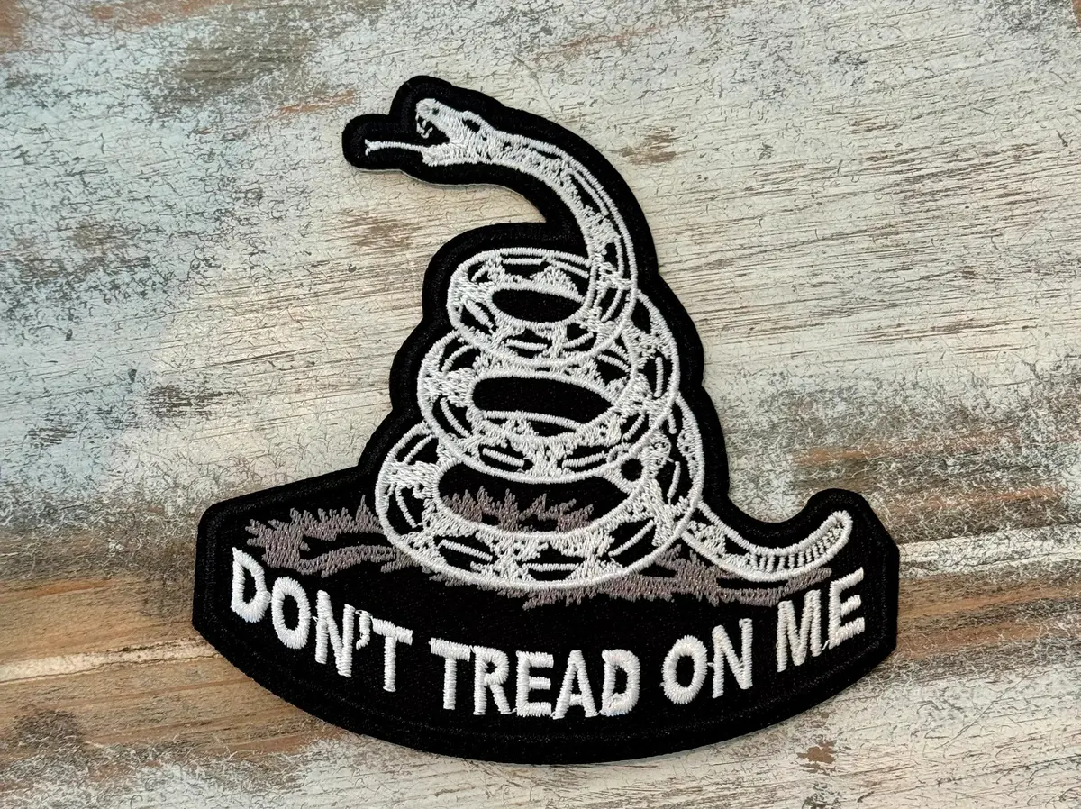 Don’T Tread On Me Iron On Patch 1