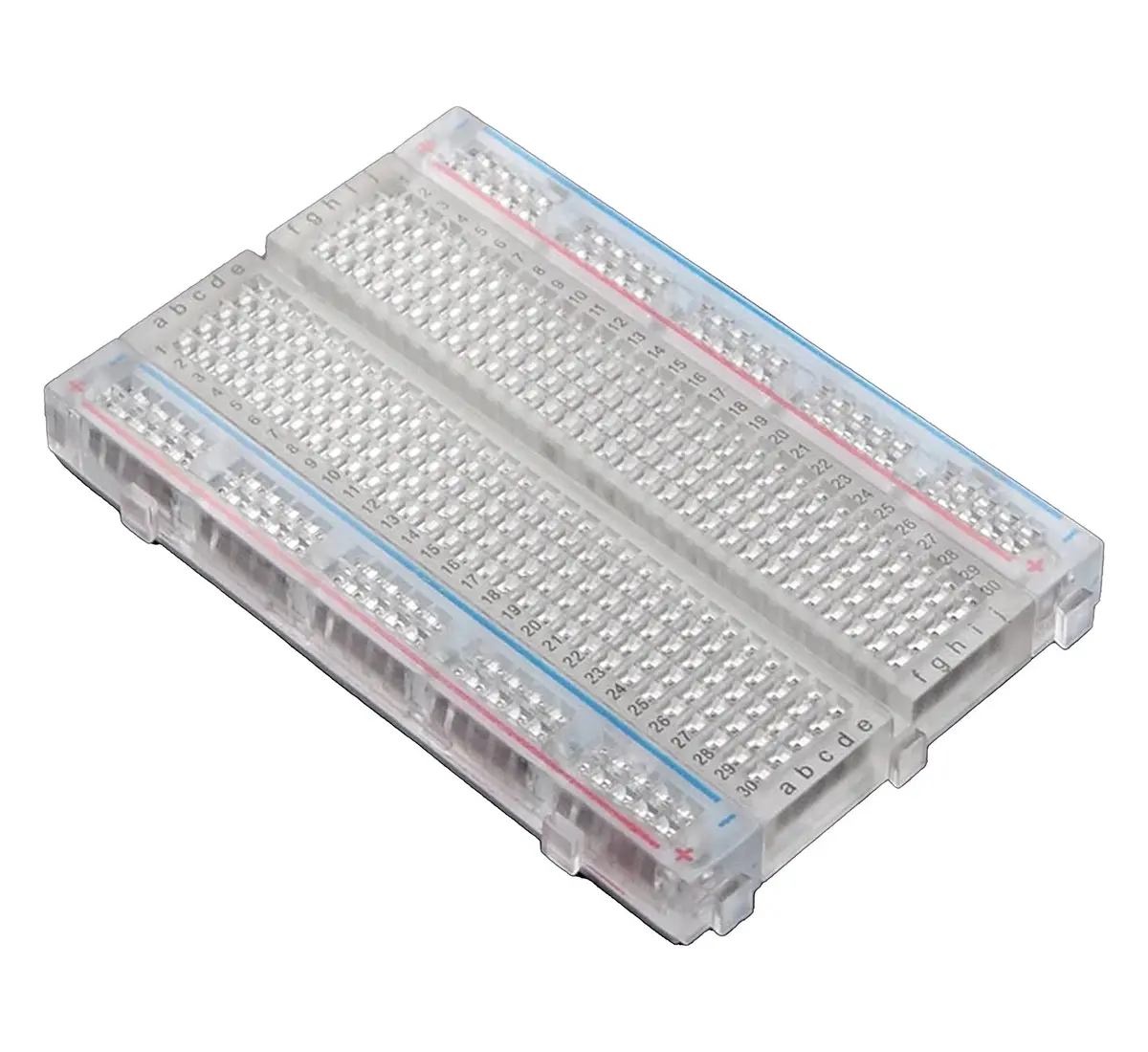400 Tie Point Breadboard Interlocking Solderless Connection Block 1