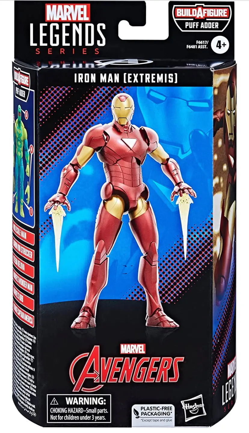 Marvel Legends Extremis Iron Man 6” Figure 1