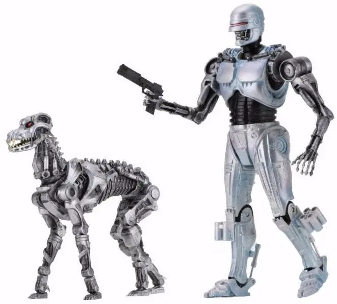 Neca Robocop Vs Terminator - 7" Endocop/Terminator Dog 2-Pack 1