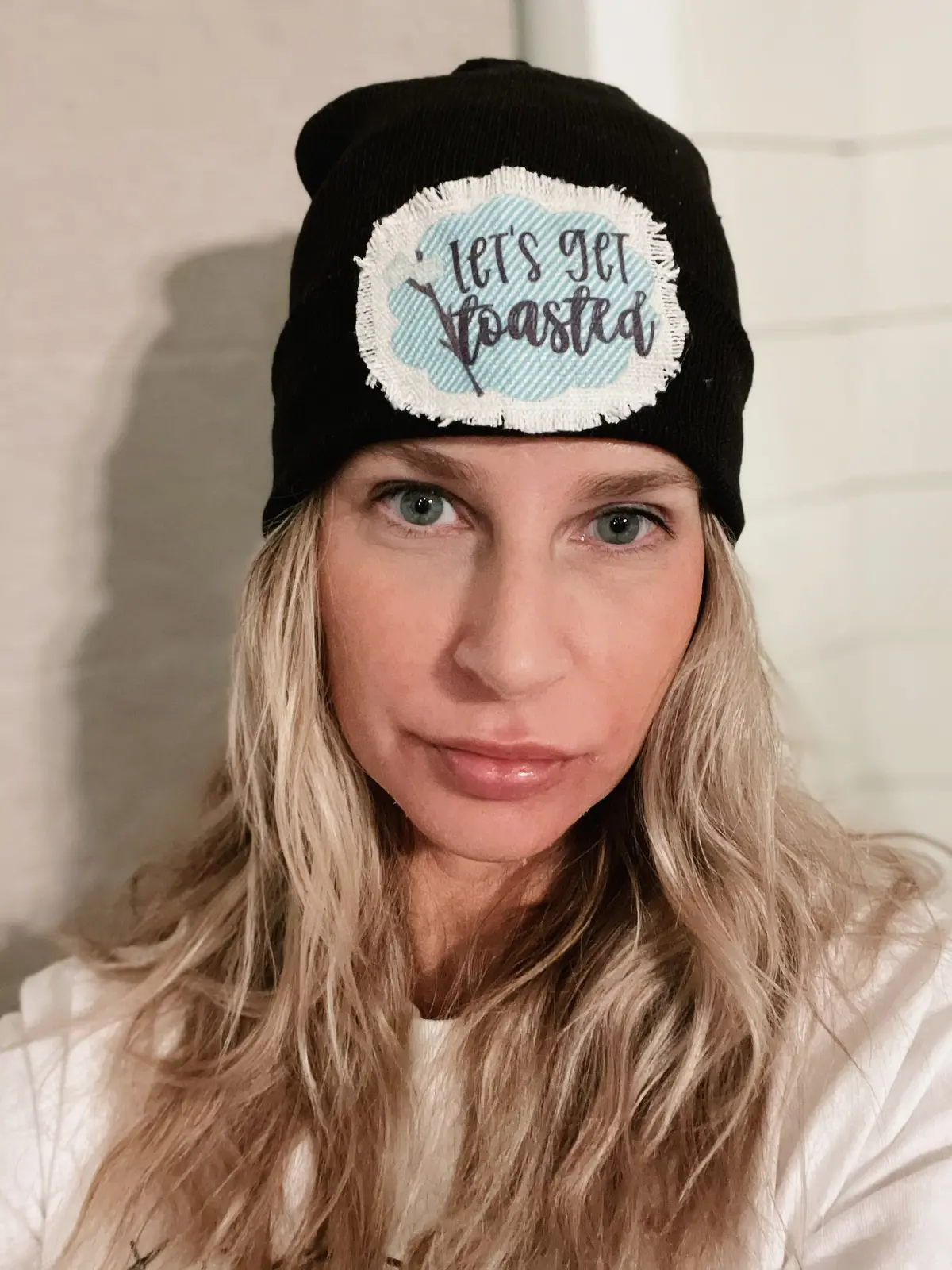 Let’S Get Toasted Black Beanie 1