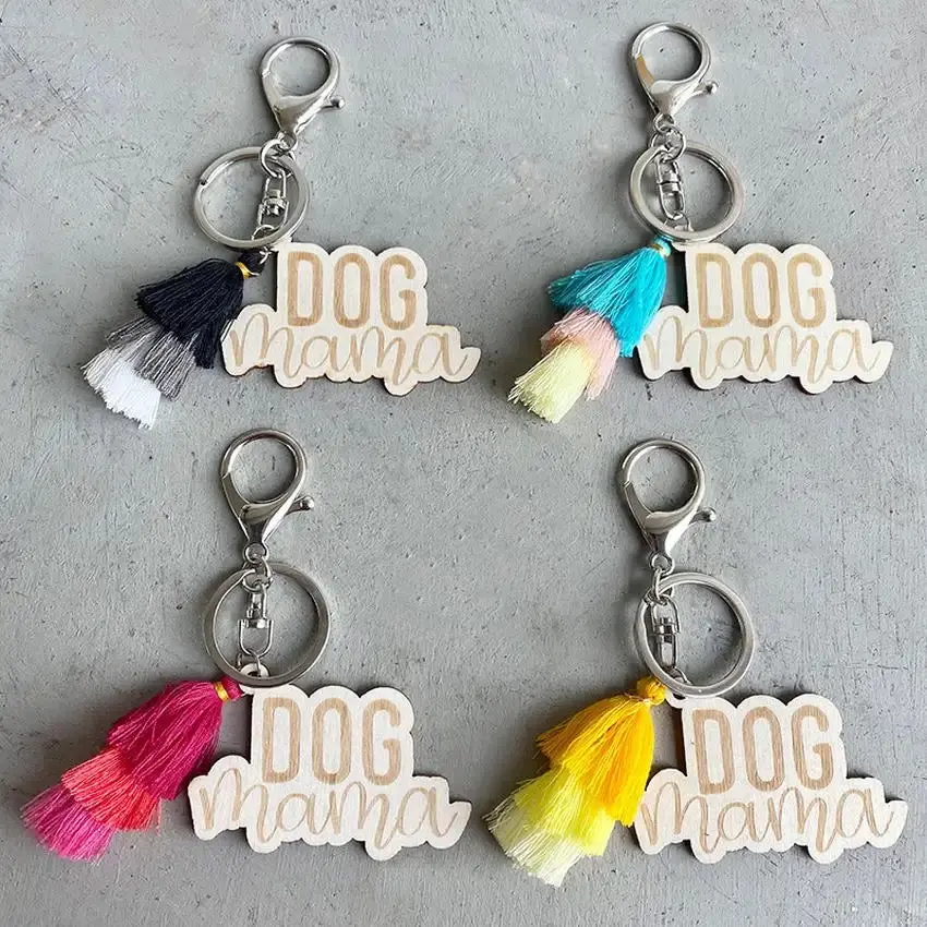 Dog Mama Key Rings 1