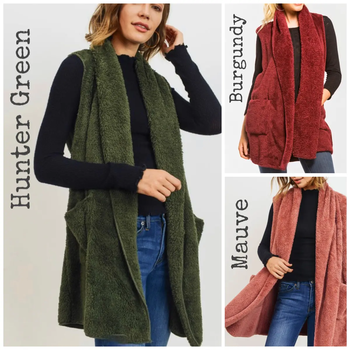 Sherpa Mary Cardigan (3 Colors) 1