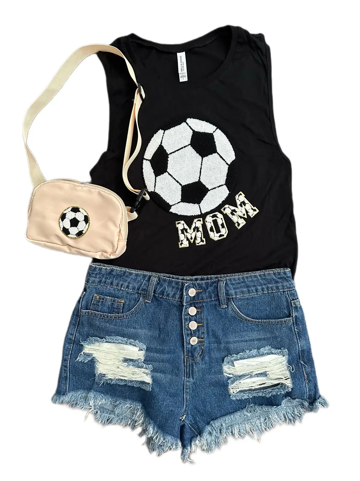 Chenille Patch Soccer Tops 4