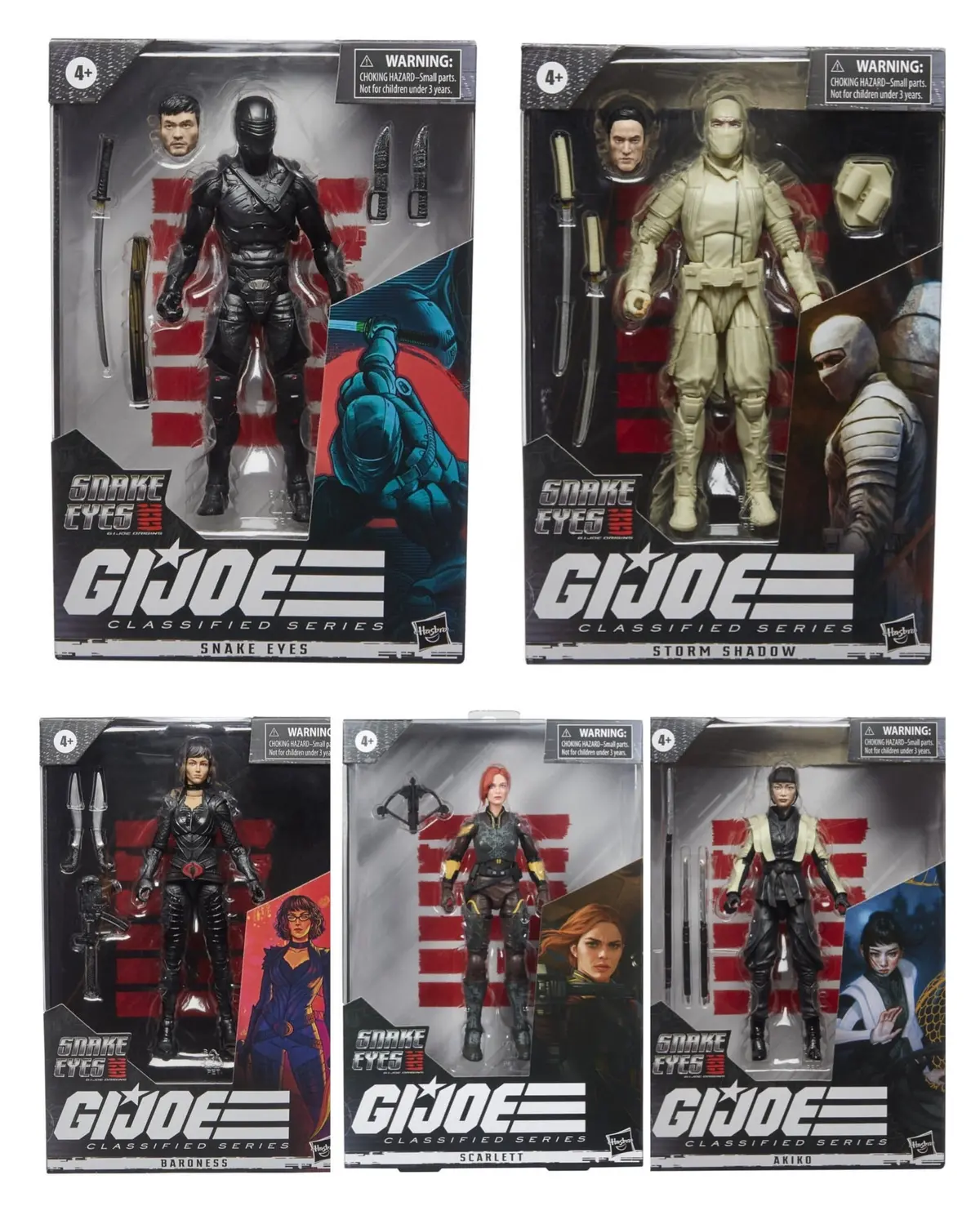 Bundle - Gi Joe Classified Movie Wave 1 (5-Figure Set) 1