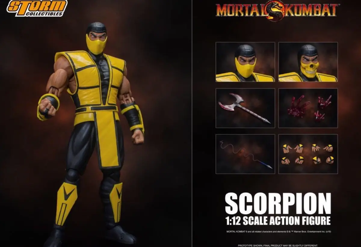 Storm Collectibles Mortal Kombat Scorpion Figure 1