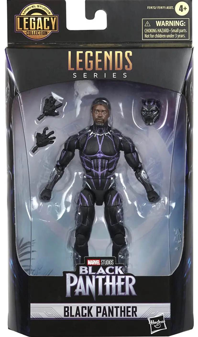Marvel Legends Legacy Black Panther 6-Inch Figure 1