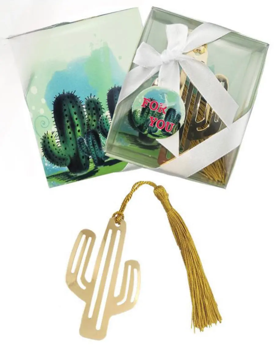 Cactus Bookmarks With Tassels 1