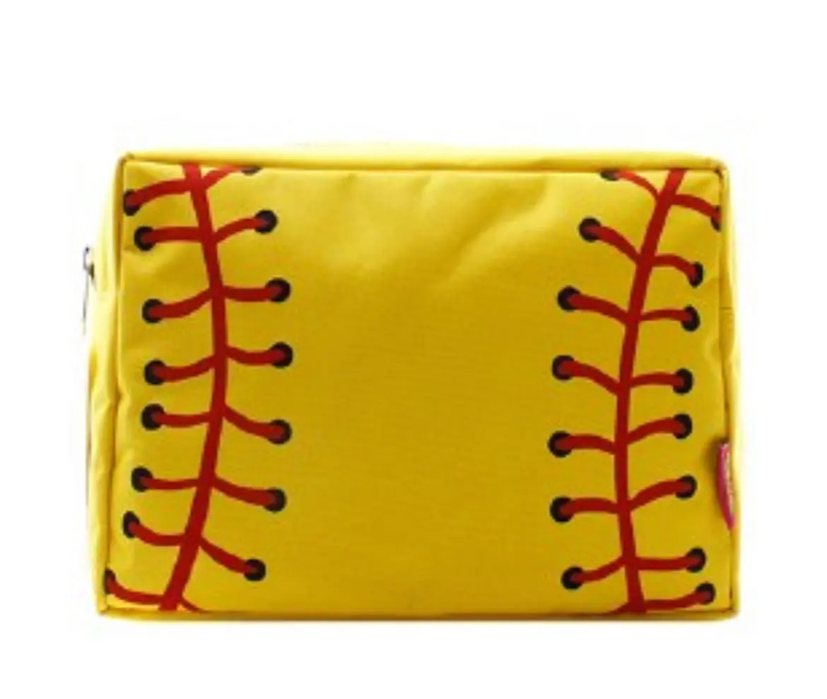 Softball Cosmetic Bag 1
