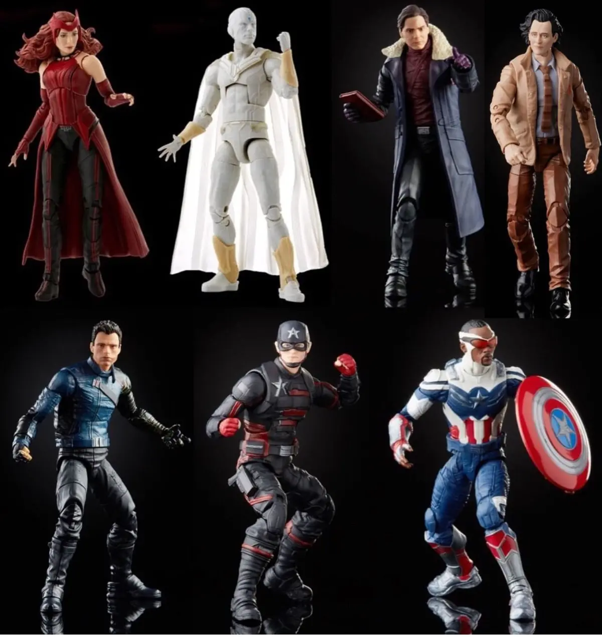 Marvel Legends Avengers Disney+ Wave (7 Figure Set) 1