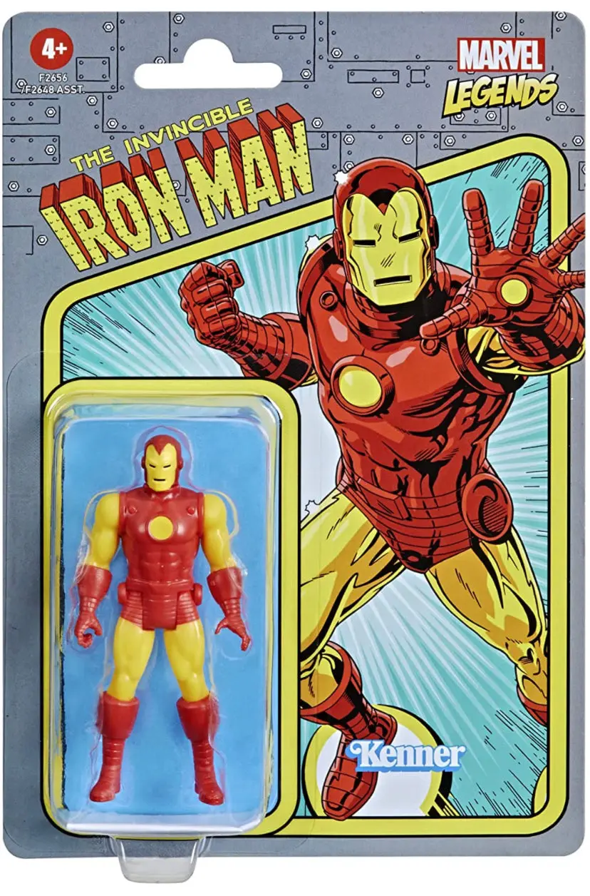 Marvel Retro 3.75” Iron Man Figure 1