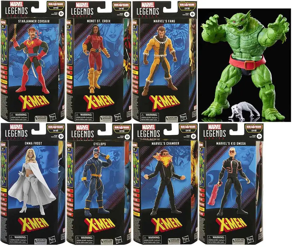 Marvel Legends X-Men Chod Baf Wave 7-Figure Set 1