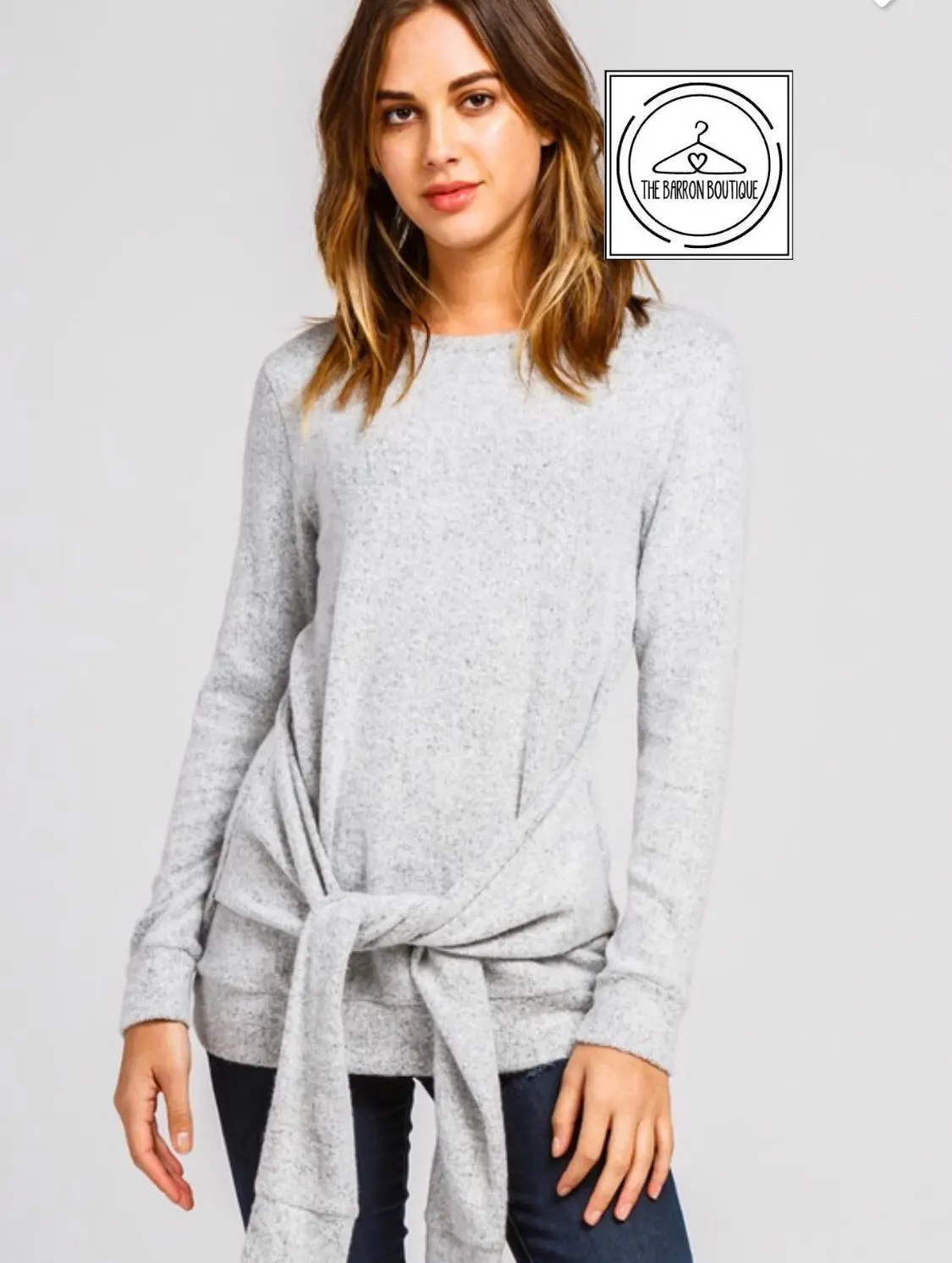 Brush Tie Waist Top 1