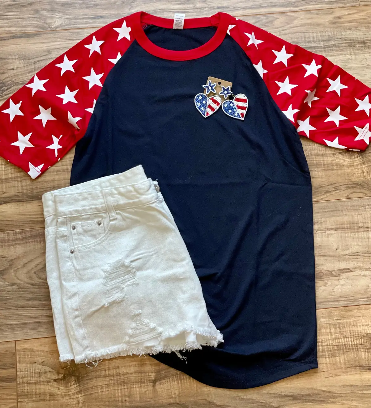 Stars Raglan (Various Styles) 1
