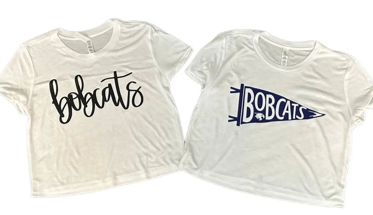 Bobcat Crop Tops 1
