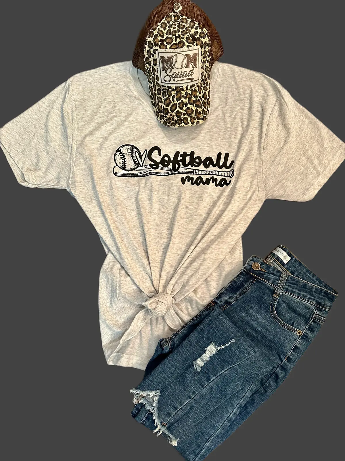 Softball Mama T-Shirt 1