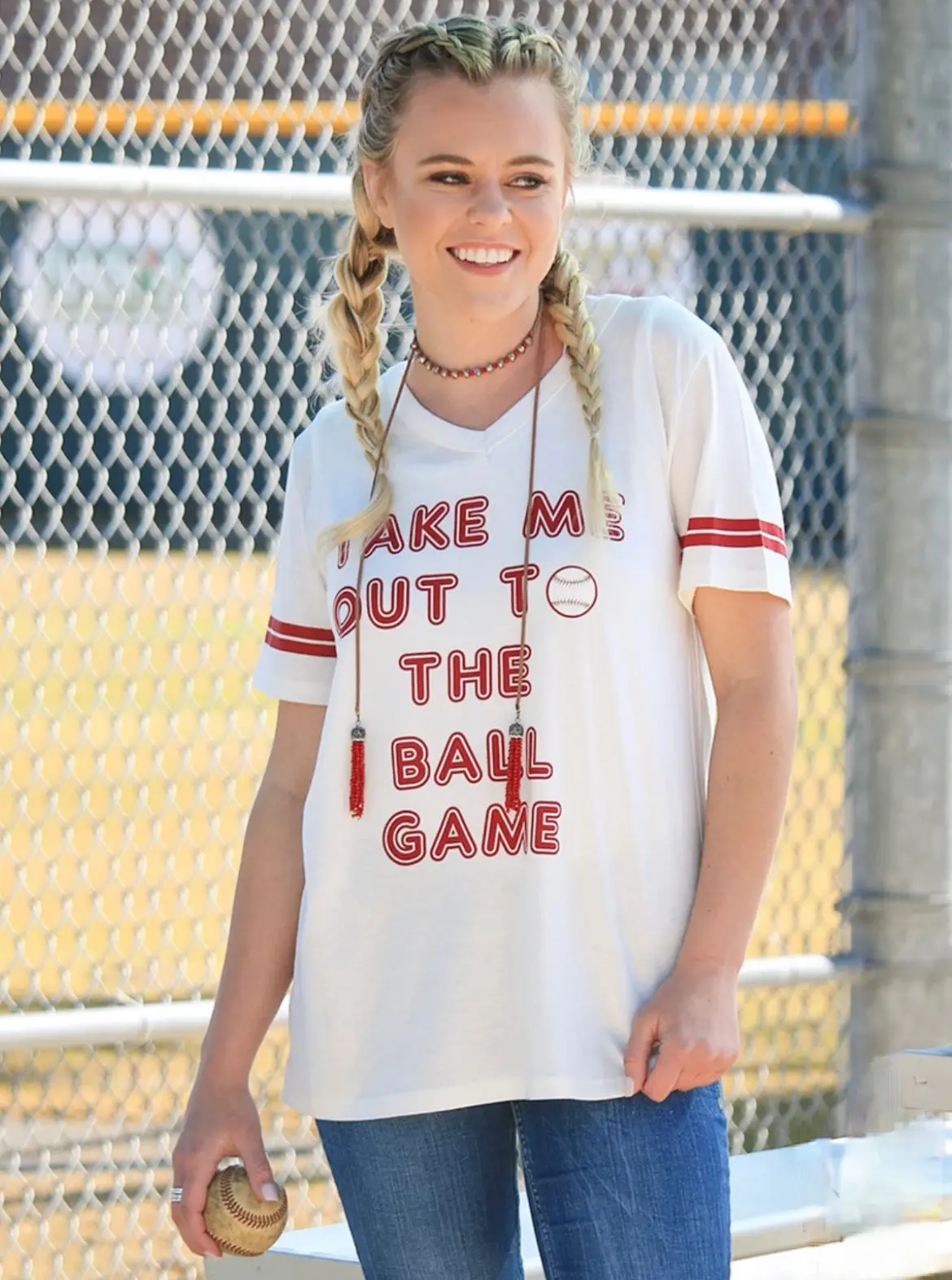 Take Me Out To The Ball Game Tee 1