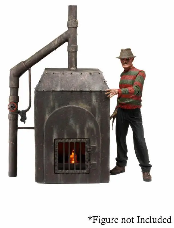 Neca Nightmare On Elm Street Freddy's Furnace Diorama 1