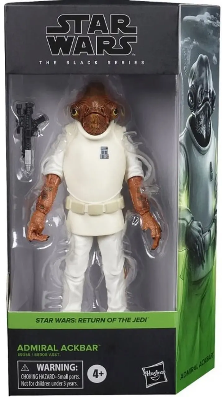 Star Wars Black Series Admiral Ackbar 6-Inch Figure 1