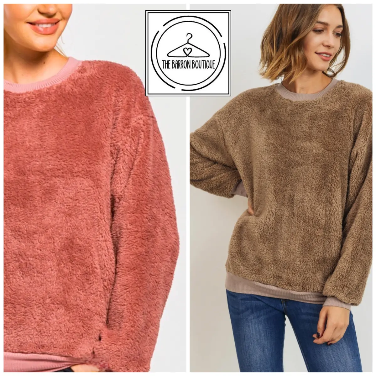 Plush Kangaroo Pullover Sweatshirt 1