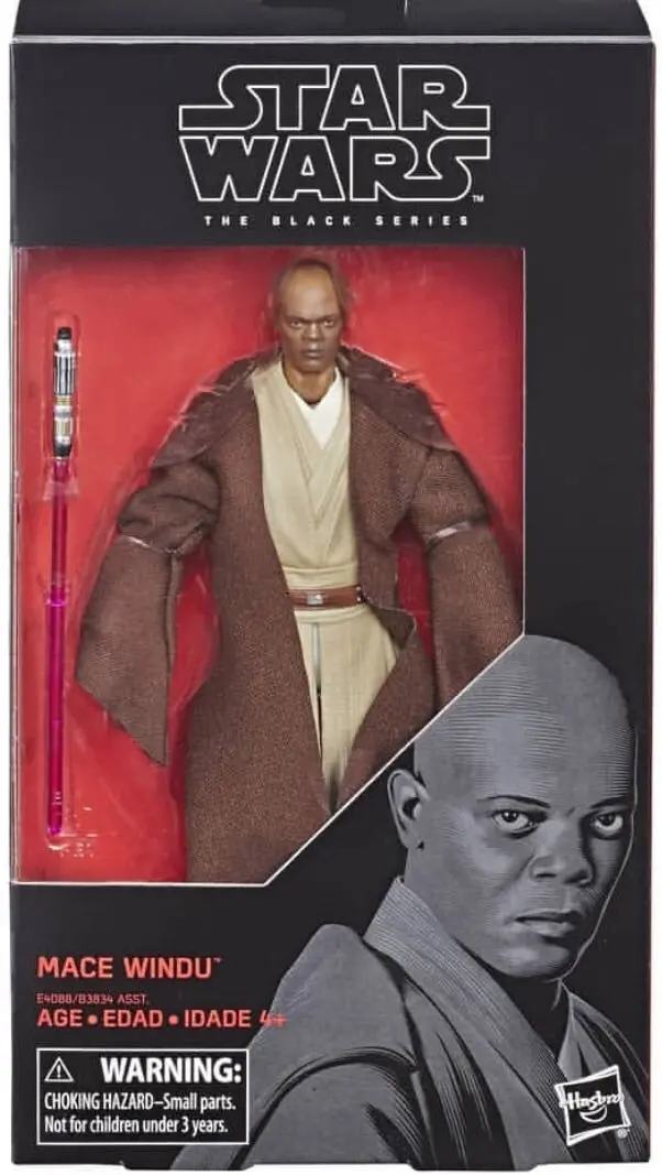 Star Wars Black Series Mace Windu 6-Inch Figure 1