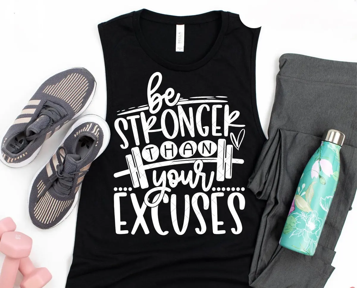 So Many Excuses Gym Tank Top 1