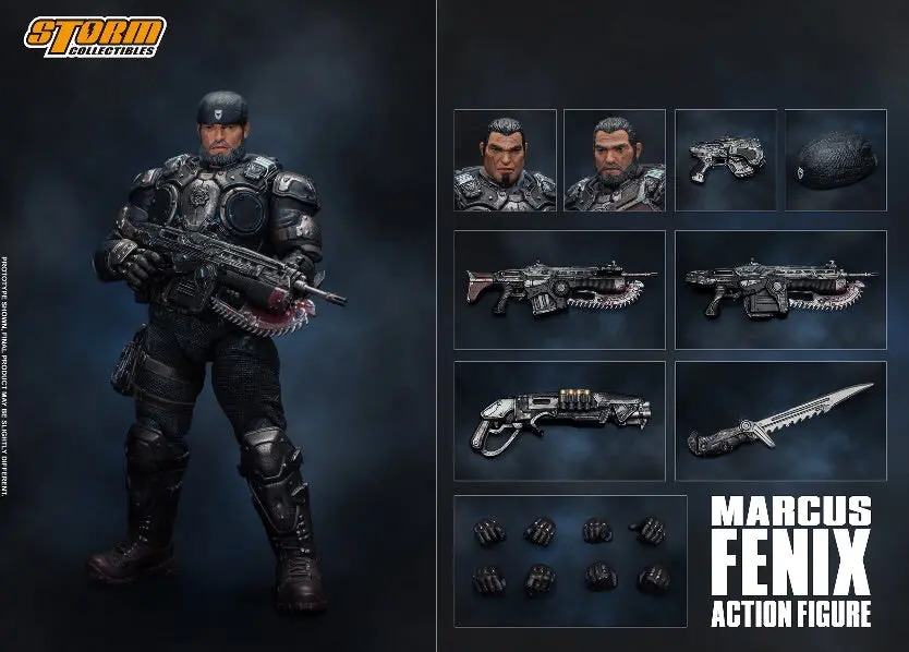Storm Collectables Gears Of War - Marcus Fenix 7" Figure 1