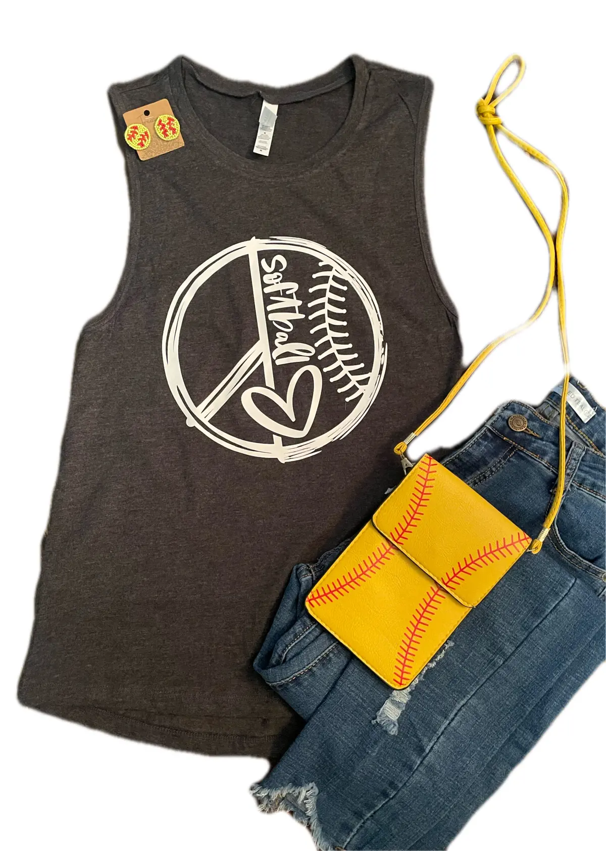 Softball Love Tank 1