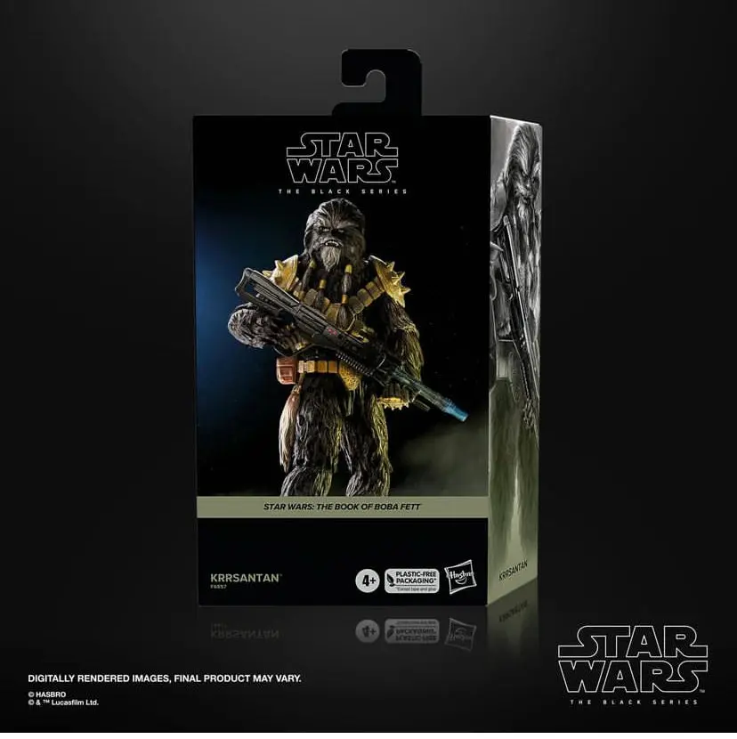 Star Wars: The Black Series 6" Deluxe Krrsantan (Book Of Boba Fett) Just In 1