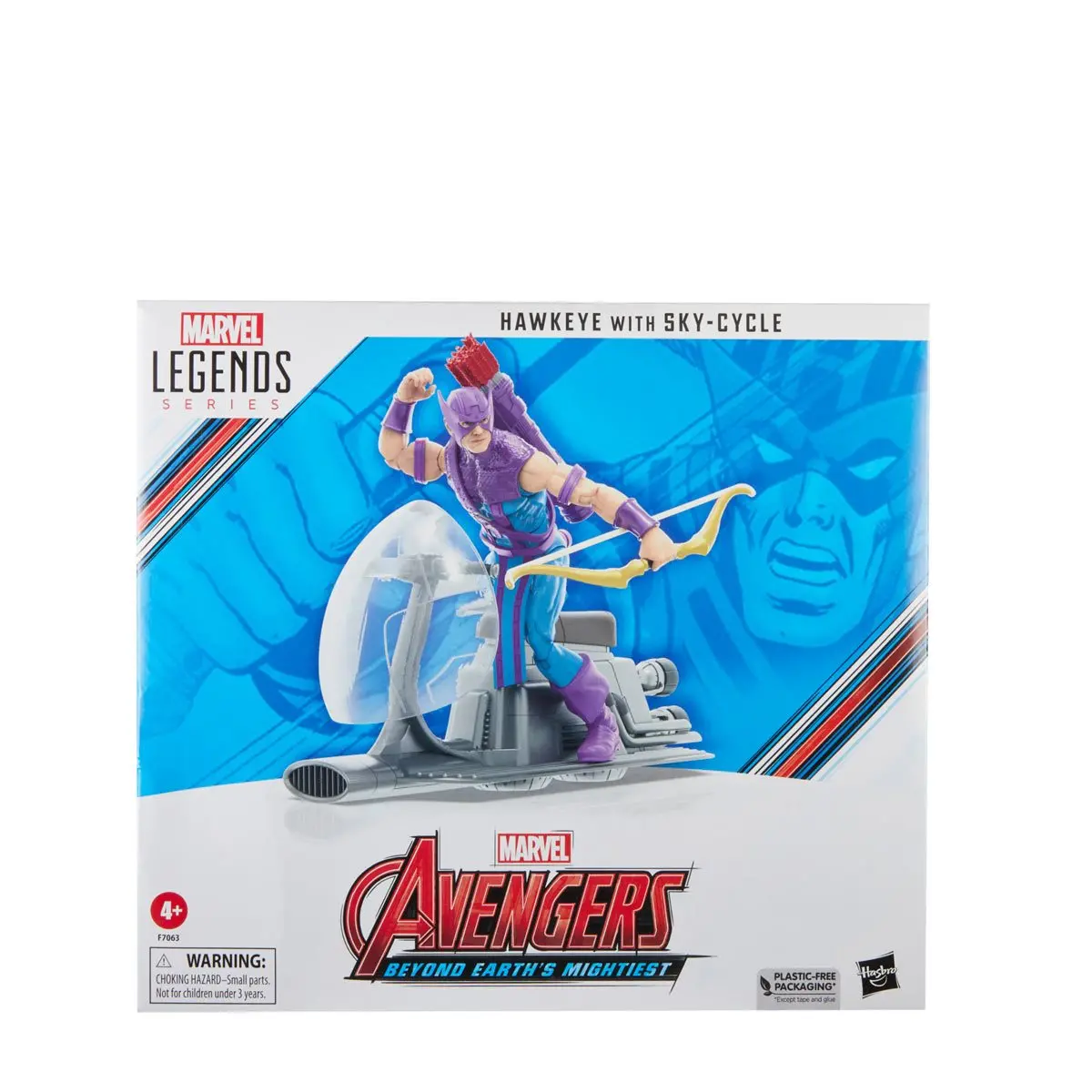 Marvel Legends Hawkeye With Sky-Cycle 1