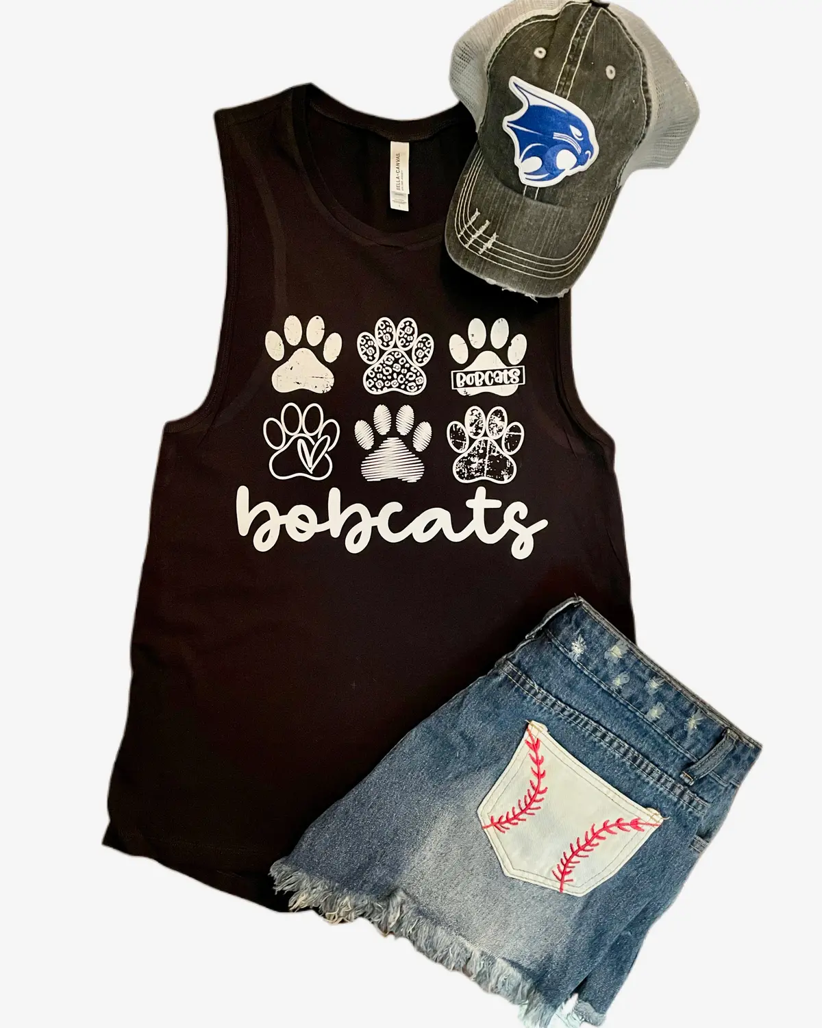 Bobcat Paw Tank Top 1
