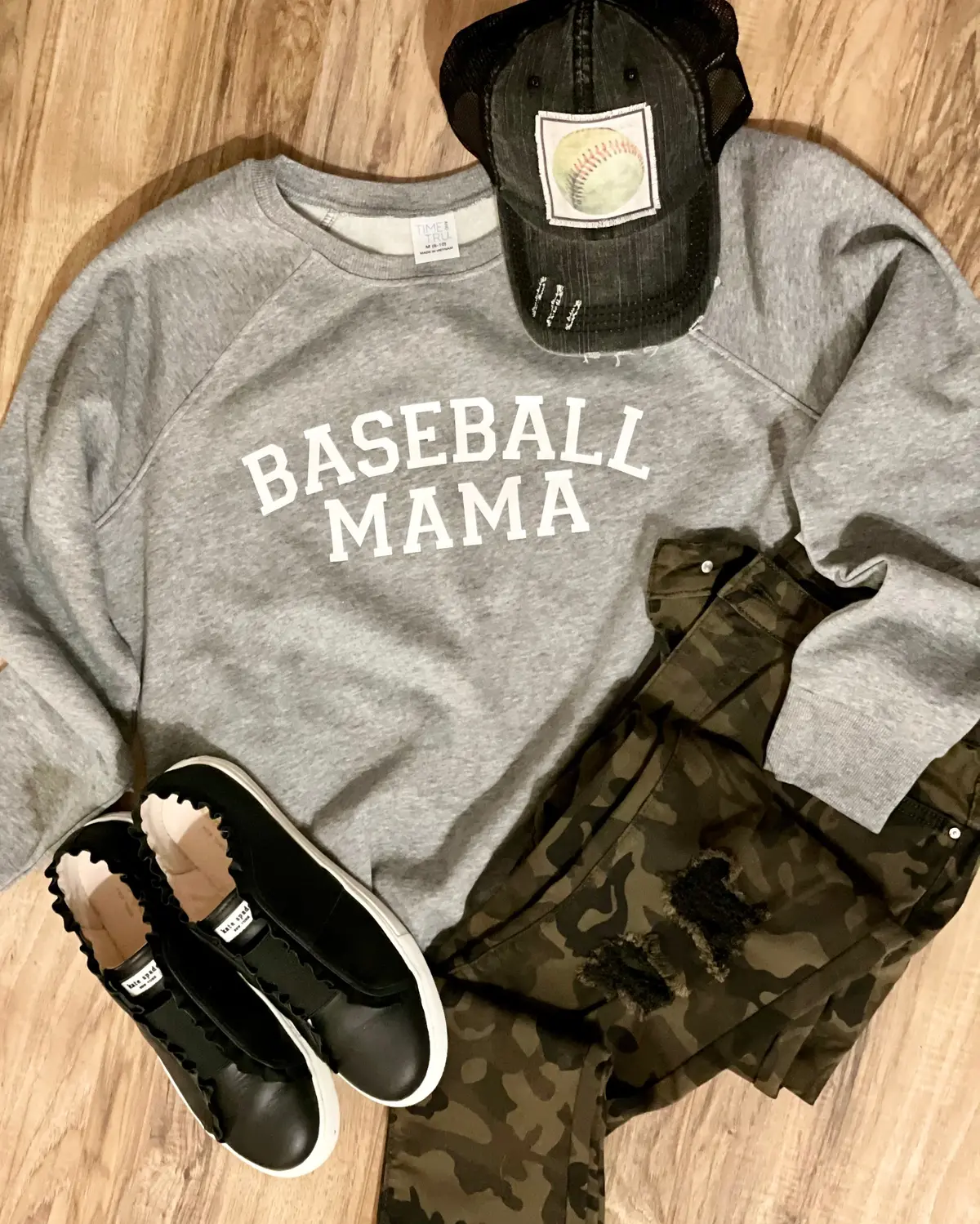 Baseball Mama Sweatshirt 1