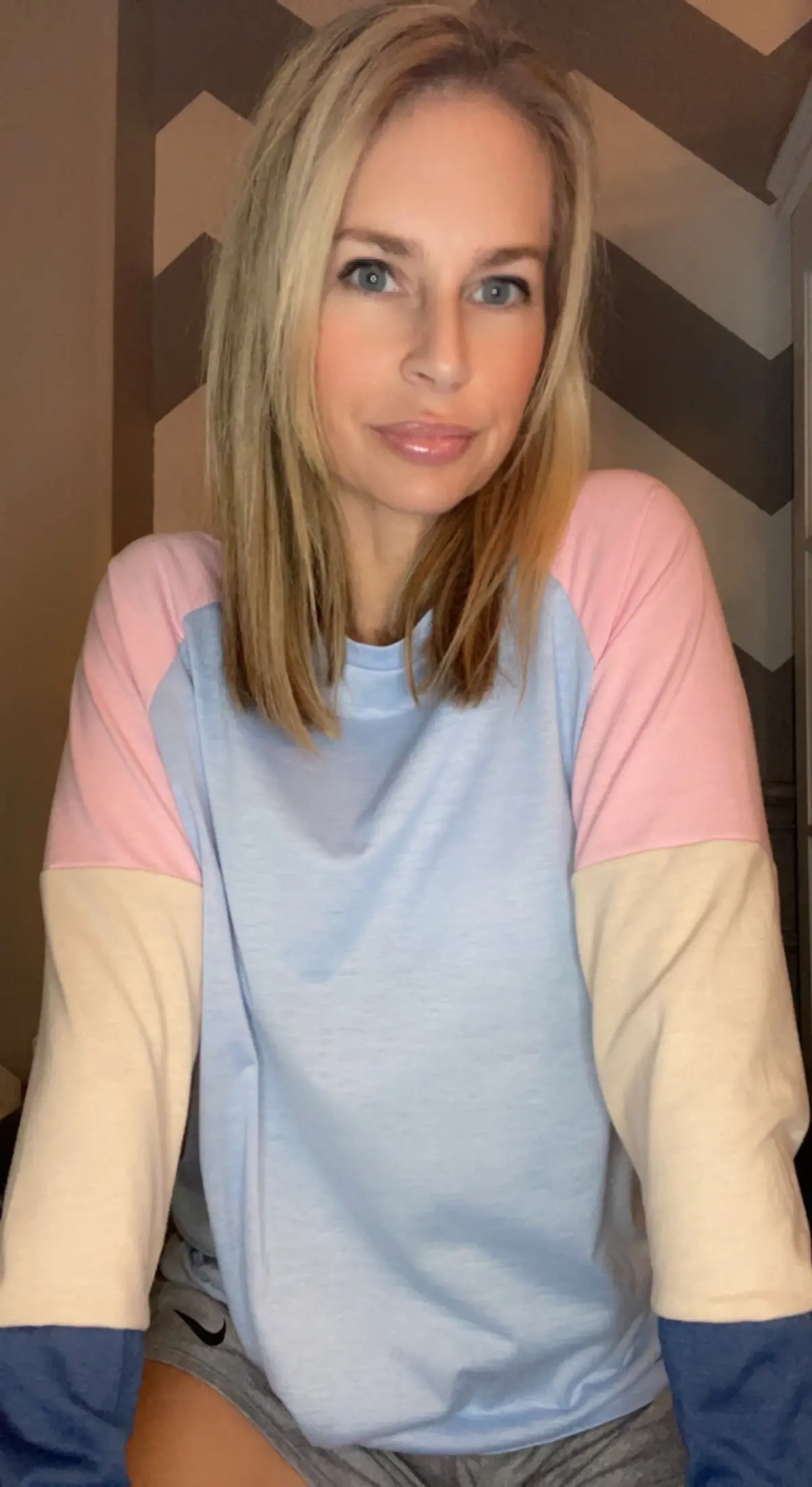 Pastel Colorblock Rachel Top 1
