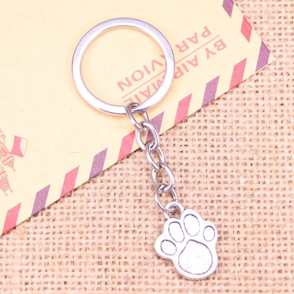 Paw Print Keychains 1