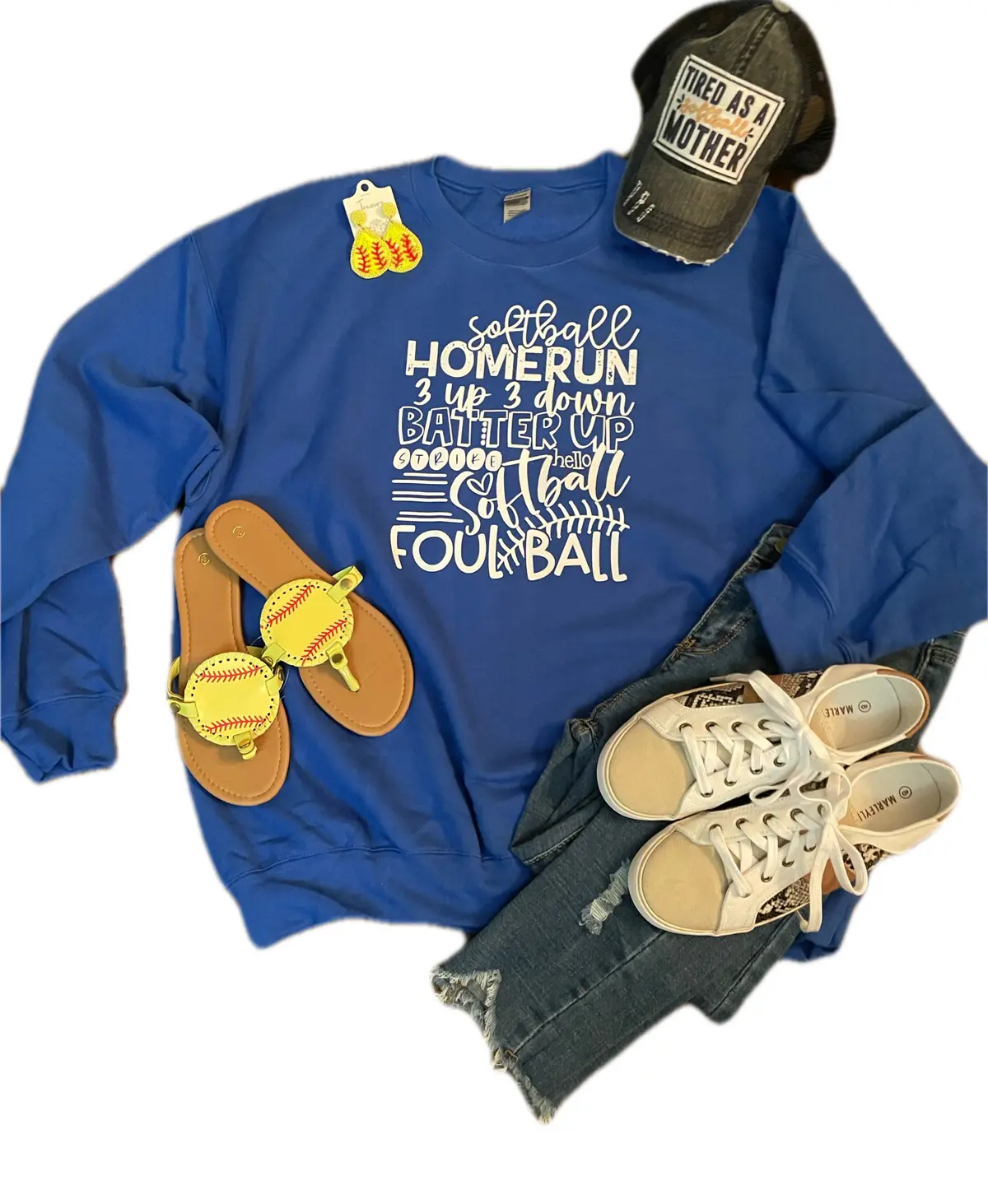 Softball Foul Ball Sweatshirt 2