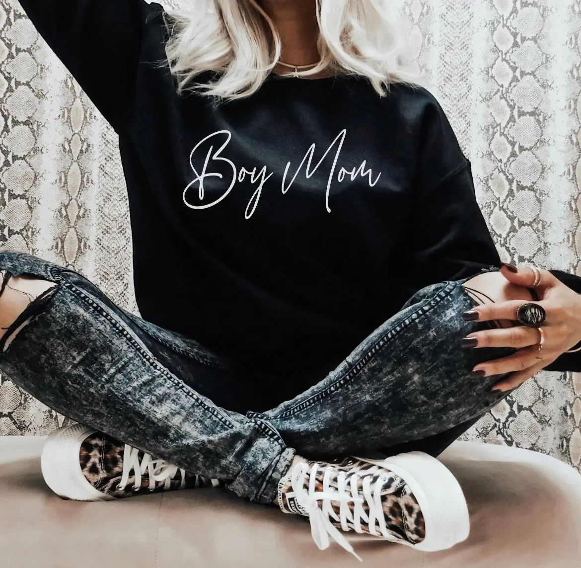 Boy Mom Sweatshirt 1