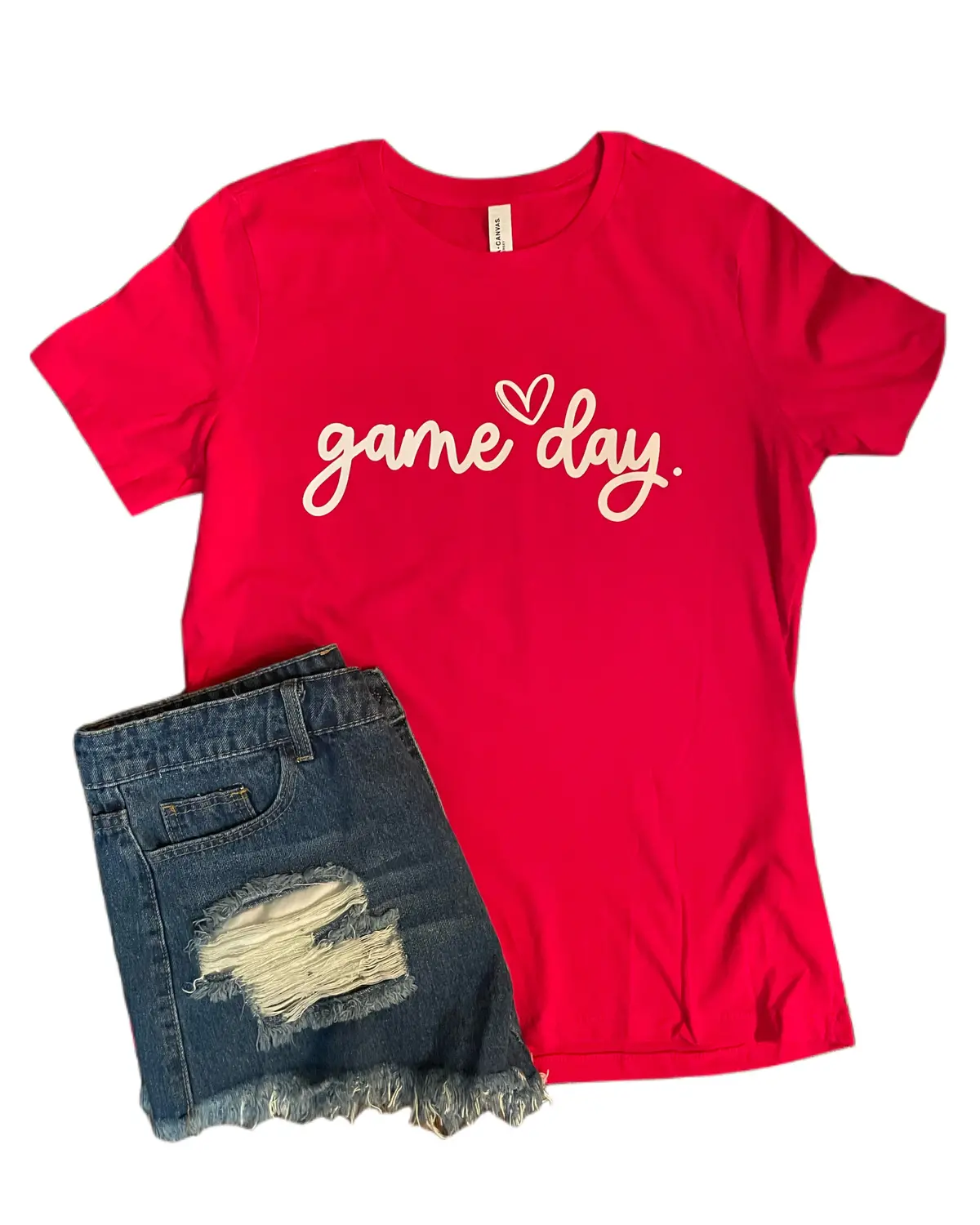 Game Day Heart T-Shirt 4
