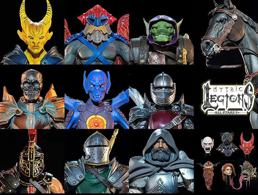 Mythic Legions All-Stars 5 Complete Set 1