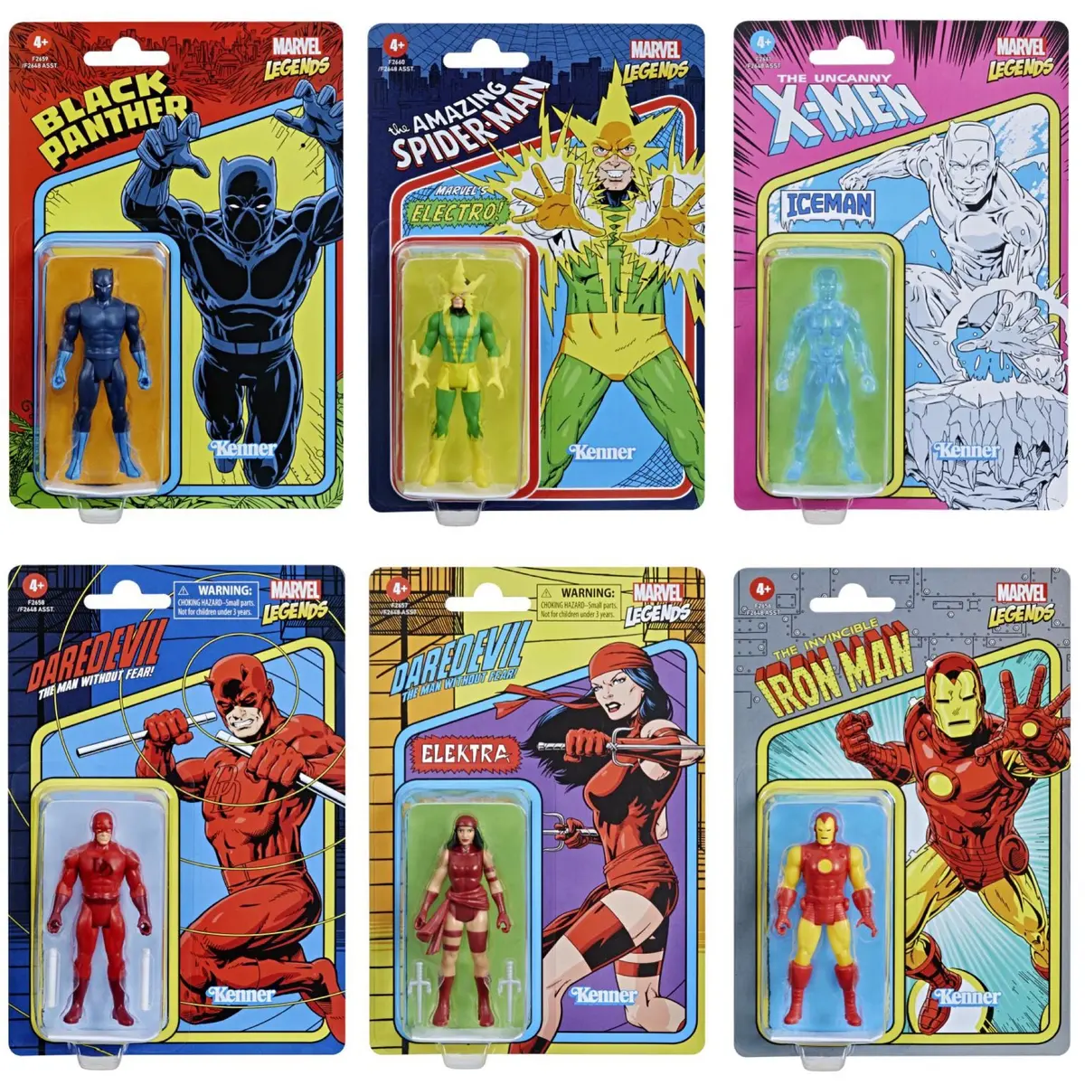 Marvel Retro 3.75” Wave 2 (6 Figure Set) 1