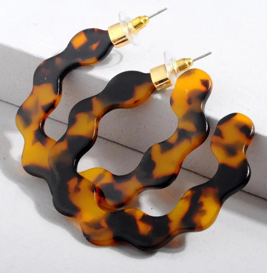 Leopard Wave Earrings 1