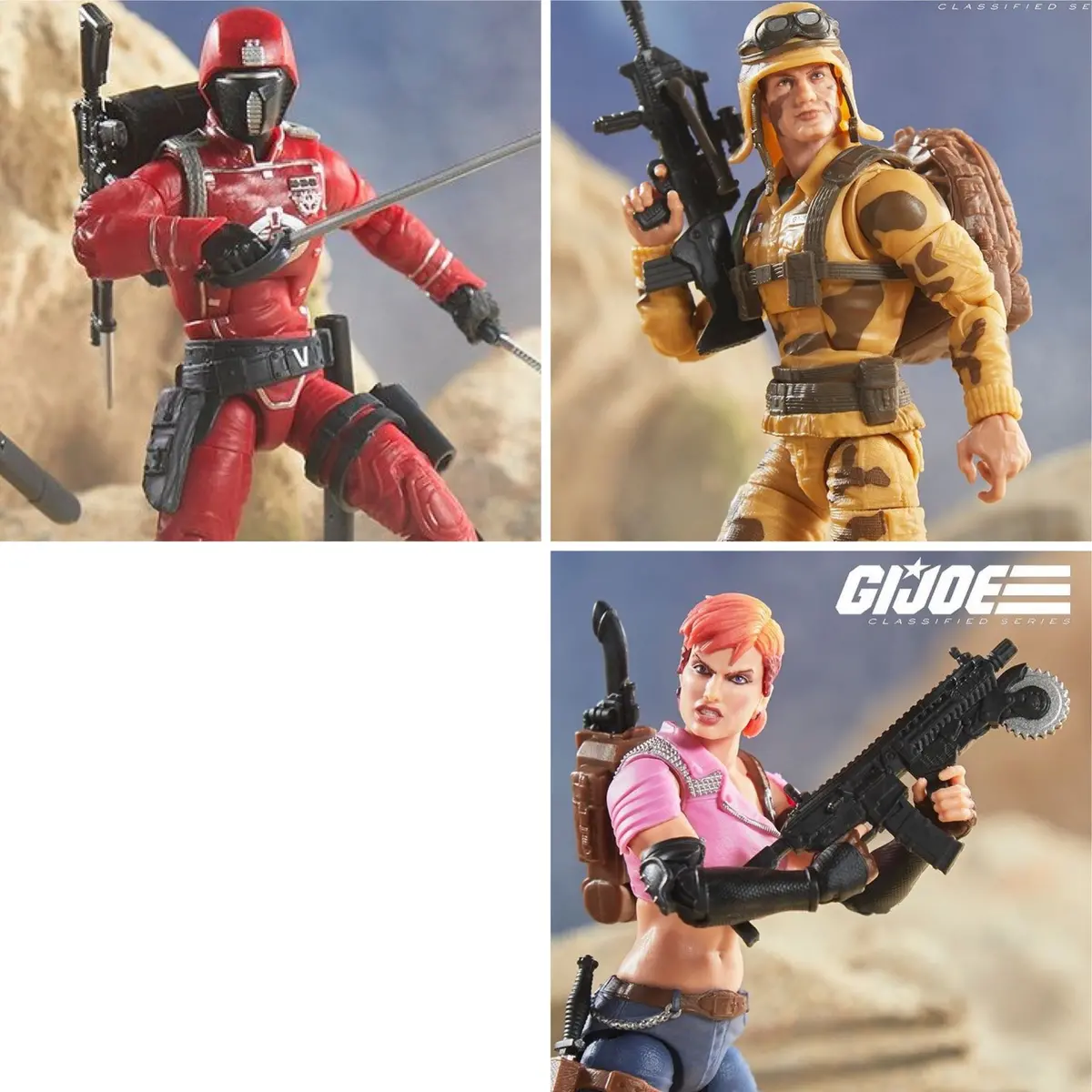 Gi Joe Classified Wave 10 (3 Figure Set) 1