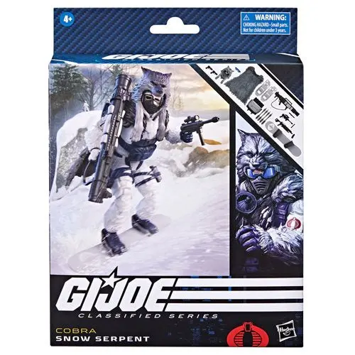 Gi Joe Classified Deluxe Snow Serpent 6-Inch Figure (Just In) 1