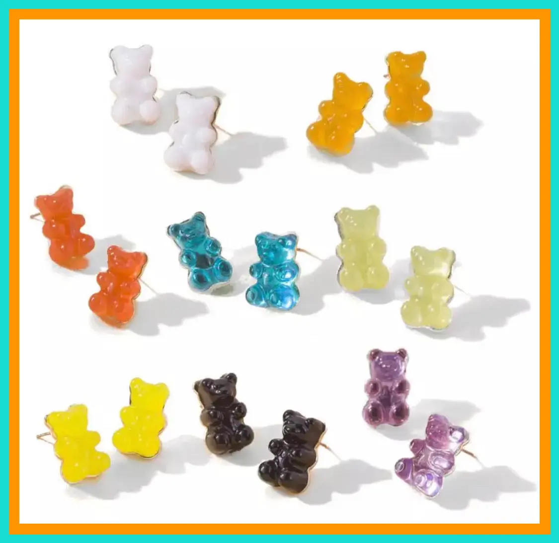 Gummy Bear Earrings 1