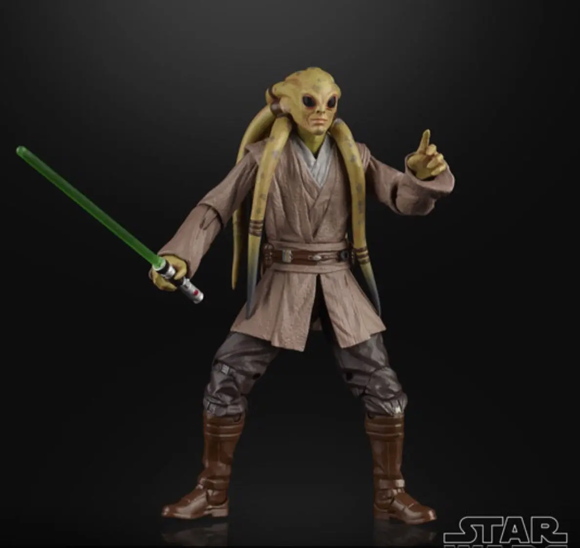 Star Wars Black Series Kit Fisto 6-Inch Figure 1