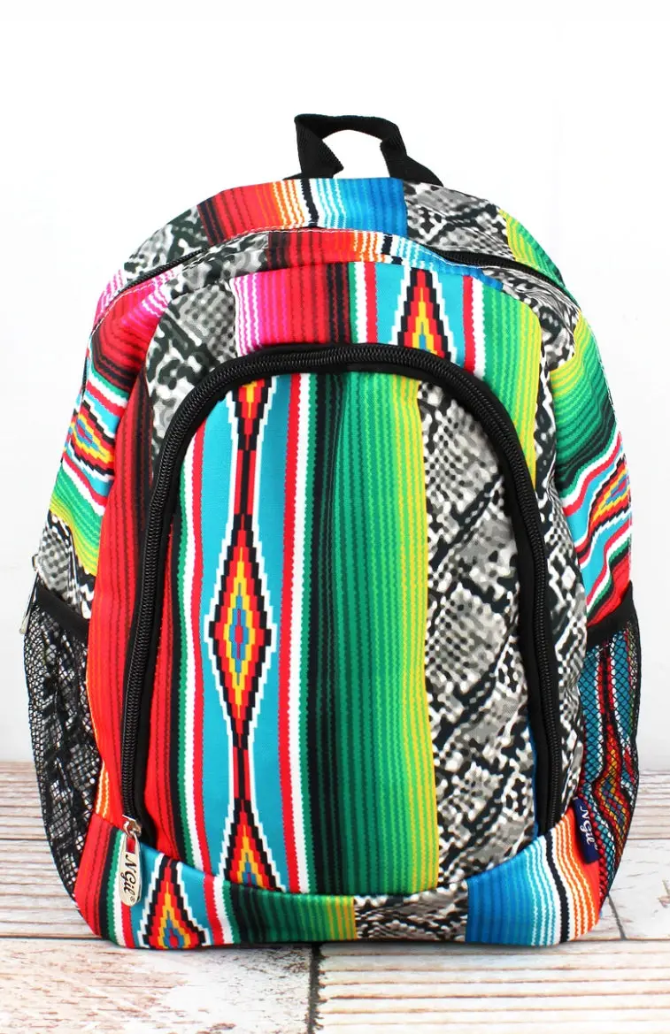 Slithering Serape Backpack 1