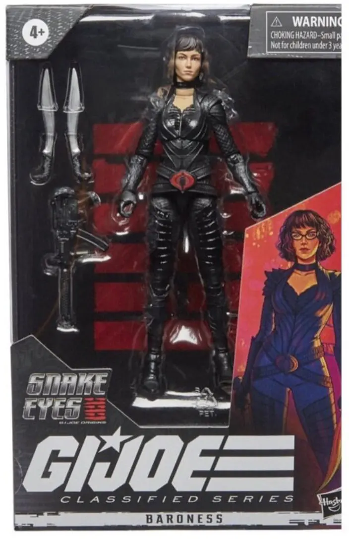 Gi Joe Classified Baroness Movie 6-Inch Figure 1
