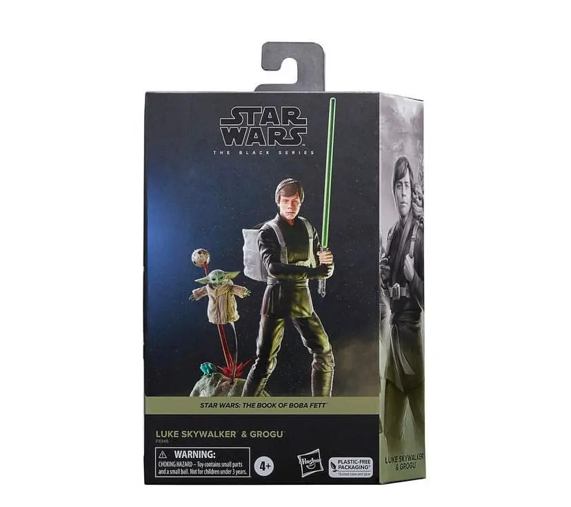 Star Wars Black Series Luke Skywalker & Grogu Training Set 1